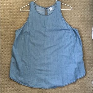 Old Navy Chambray tank